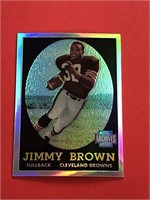 2001 Topps Archives Jim Brown Rookie Reprint REF