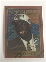 1995 Finest Kevin Garnett Rookie Card #115