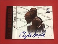 1997 Clyde Drexler Autograph Card The Glide