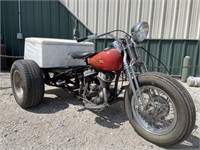 1942 Harley Davidson Motorcycle Project Trike