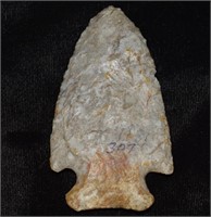 3 5/16" Hopewell Arrowhead found in Lincoln County