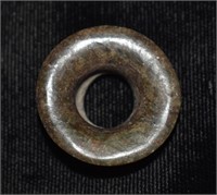 1" Finely Made Pre-Columbian Jade Ear Spool