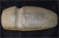 Large 8 7/8" 3/4 Groove Granite Axe found in Linn