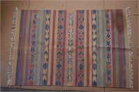 Native American Patern Rug/Blanket 48 1/2" x 71" M