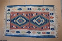 Native American Patern Rug/Blanket 44 1/2" x 68 1/
