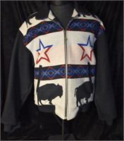 Pendleton Wool Western Wear Coat w/ Buffalo & Star