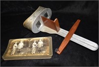 H.C. WHITE Perfecscope Stereoscope 1902 w/ 15 View