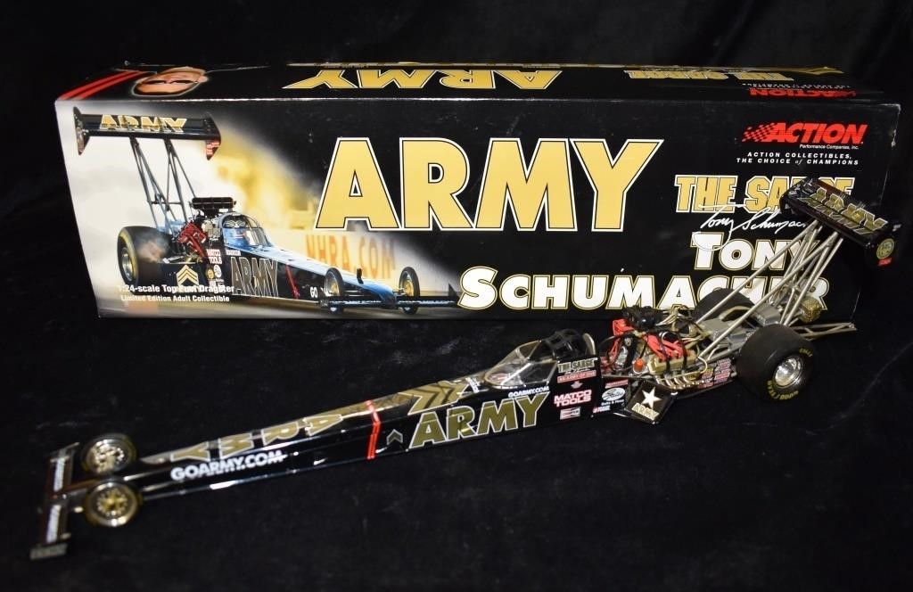 2001 TONY SCHUMACHER THE SARGE ARMY 1:24 TOP FUEL