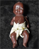 Early 1900's African American Bisque Baby Doll mad