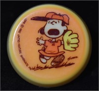 Vintage 1952 Peanuts Lucy Character "Playing Baseb