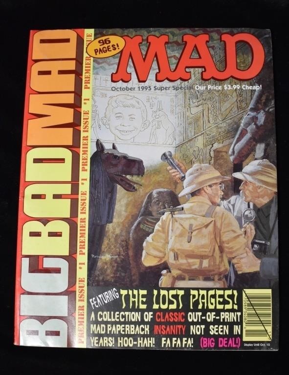 Mad Big Bad Mad Premiere Issue The Lost Pages! Oct