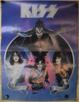1979 Original KISS Poster Vintage