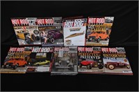 9 Issues of Hot Rod Deluxe Magazines 2016-2018 all