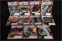 11 Issues of Hot Rod Magazines 2016 in like new co