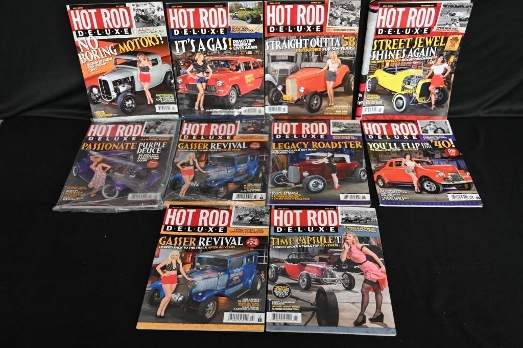 10 Issues of Hot Rod Deluxe Magazines 2014-2015 al