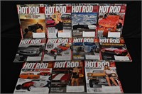11 Issues of Hot Rod Magazines 2013 in like new co