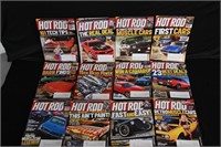 12 Issues of Hot Rod Magazines 2009 Complete Year
