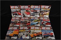 12 Issues of Hot Rod Magazines 2006 all in good co
