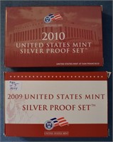 2009 & 10 UNITED STATES SILVER PROOF SET