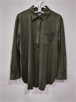 ($89) Lyssé Women's Delancey Shirt, M
