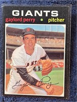 GAYLORD PERRY 1971 TOPPS CARD