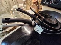 Skillets and wok