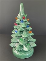 Vintage Ceramic Christmas Tree with Lights*