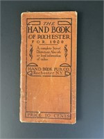 Antique The Handbook of Rochester, NY For 1909