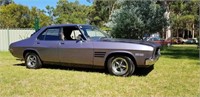 1972 Holden HQ SS sedan, manual