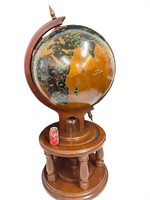 5 Foot wood Globe