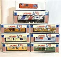 8 Lionel Spirit of '76 Commem. Engine and Cars