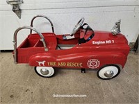 Fire & Rescue Pedal Car - Nice Condition