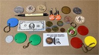 COINS, TOKENS AND MISCELLANEOUS