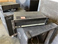 QSC Stereo Amplifier Model 1400