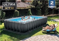 INTEX Rectangular Swimming Pool 24ft x 12ft x 52in