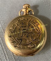 Waltham gold filled pocket watch, Montre de poche