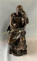 Paul Dubois bronze sculpture, F. Barbedienne