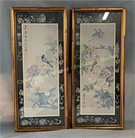 (2) Oriental prints, Impressions orientales