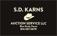 CONTACT AUCTIONEER, SPENSER KARNS 814-207-5070