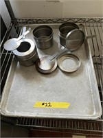 Stainless Chafing Dishes & Tray