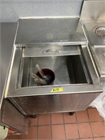 Stainless Reach In Cooler W/ Scoops (To Be Removed
