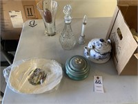 Glass and China Pieces of all Kinds!!