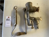Antique Universal Meat Grinder and More!