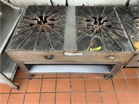 2 Burner Gas Range With Storage (To Be Removed)
