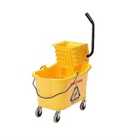 Commercial Rectangular Mop Bucket, 35-Quart