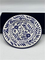 Mesa Home Products Cobalt Blue White Flower