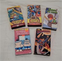 Vintage VHS Disney & Kids Tapes including Superman