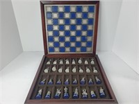 Franklin mint civil war chess set