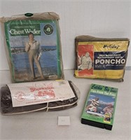 Chest Wader, Poncho, Minnow Seine, Fishing VHS