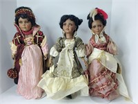 Collectible memories porcelain dolls